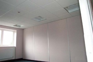 Composite partitioning with a microlook Dune ceiling